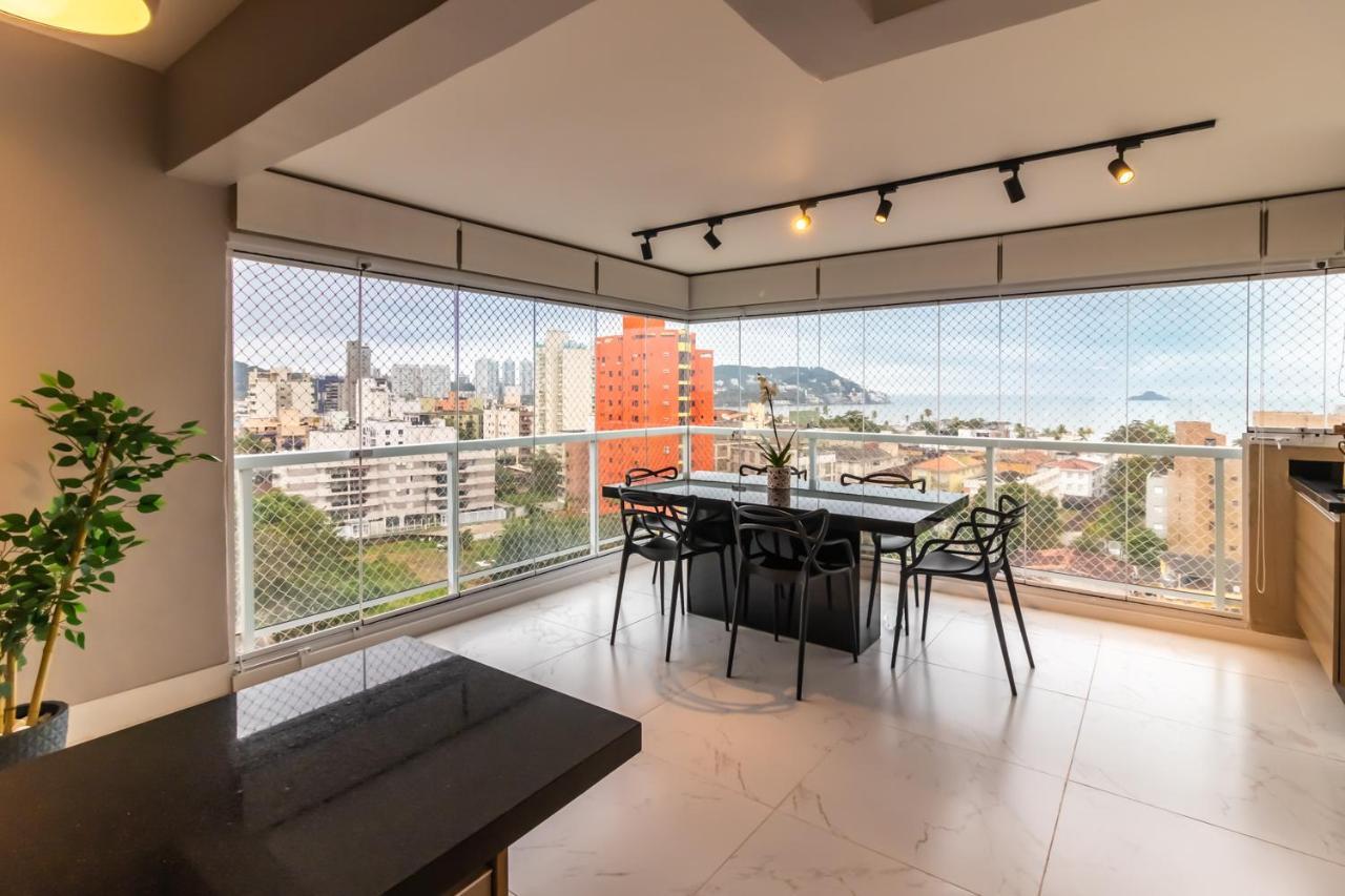 Apto Luxuoso Praia Da Enseada 과루자 외부 사진